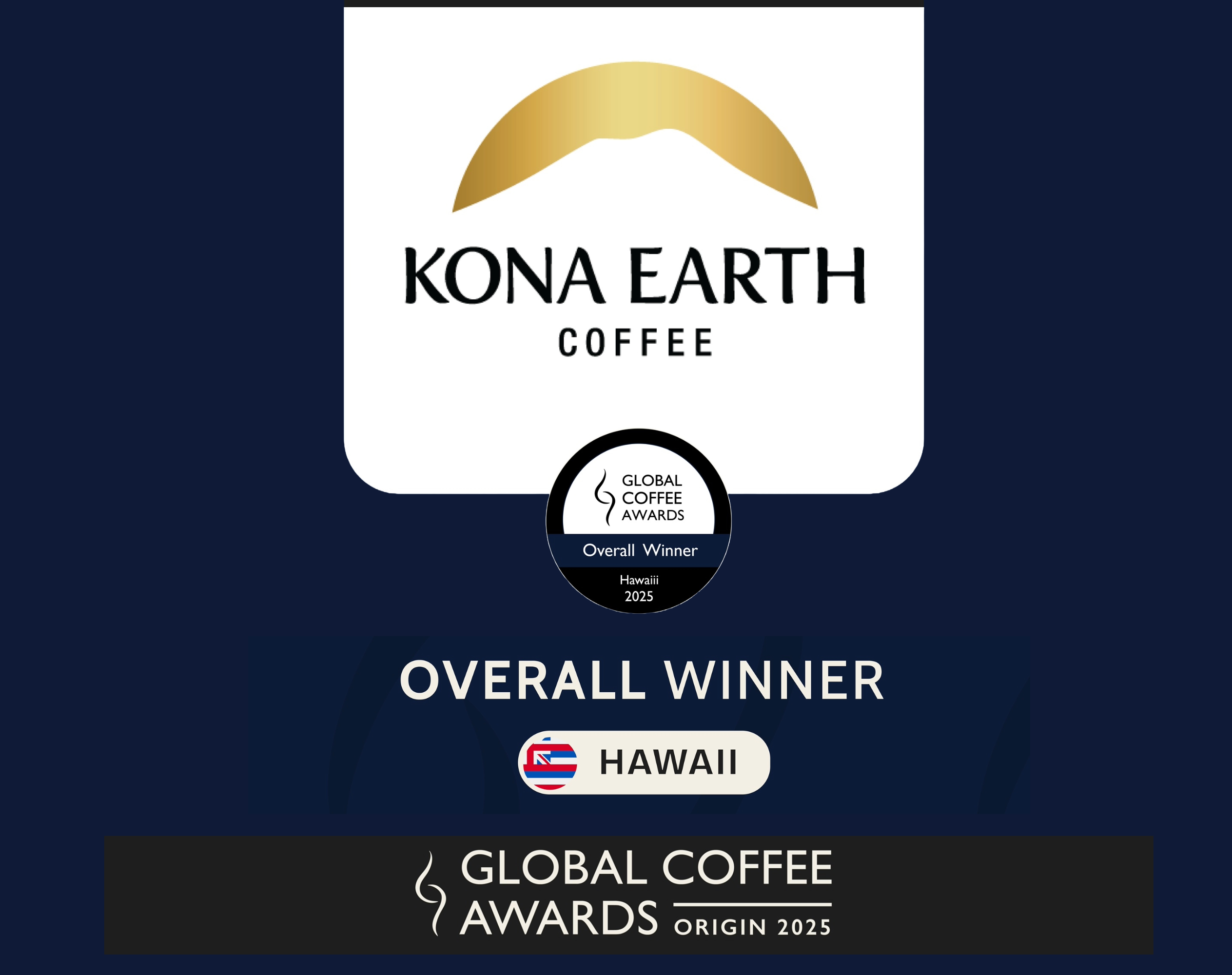 Hawaiian Coffee Brand Kona Earth Wins Global Coffee Award | Kona