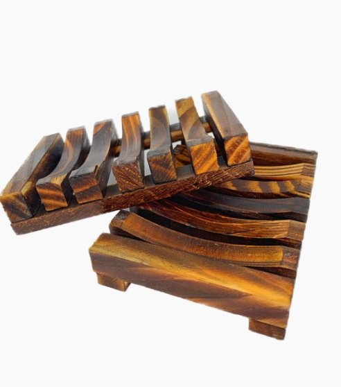 bamboo soap dish