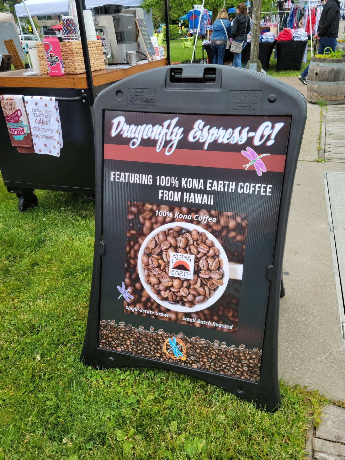 Kona Earth Partners with Dragonfly Espresso-O!