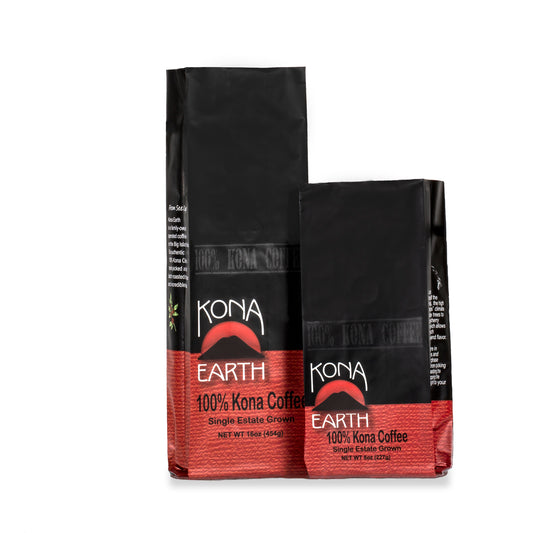 2 Kona Earth coffee bags
