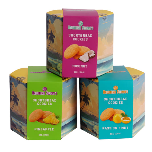3 boxes of shortbread cookies