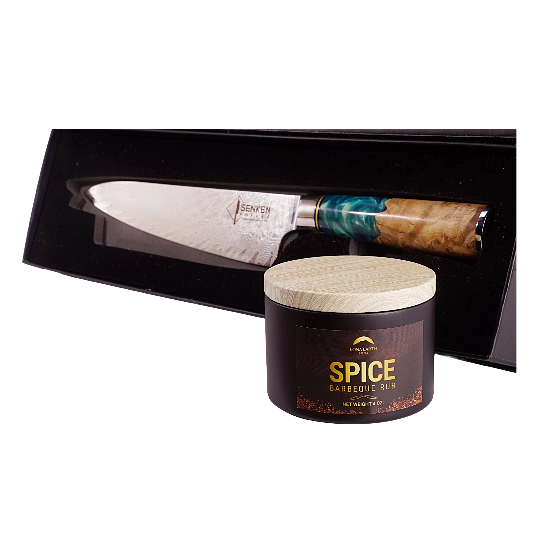 Kona Coffee BBQ Rub Gourmet Gift Set