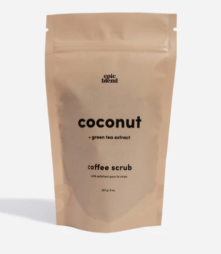 Kona Earth Coconut Coffee Scrub bag