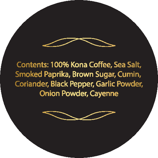 Kona Coffee BBQ Rub Gourmet Gift Set