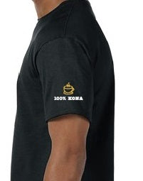 Kona Earth Black T-Shirt - Kona Earth Coffee