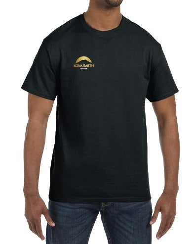 Kona Earth Black T-Shirt - Kona Earth Coffee