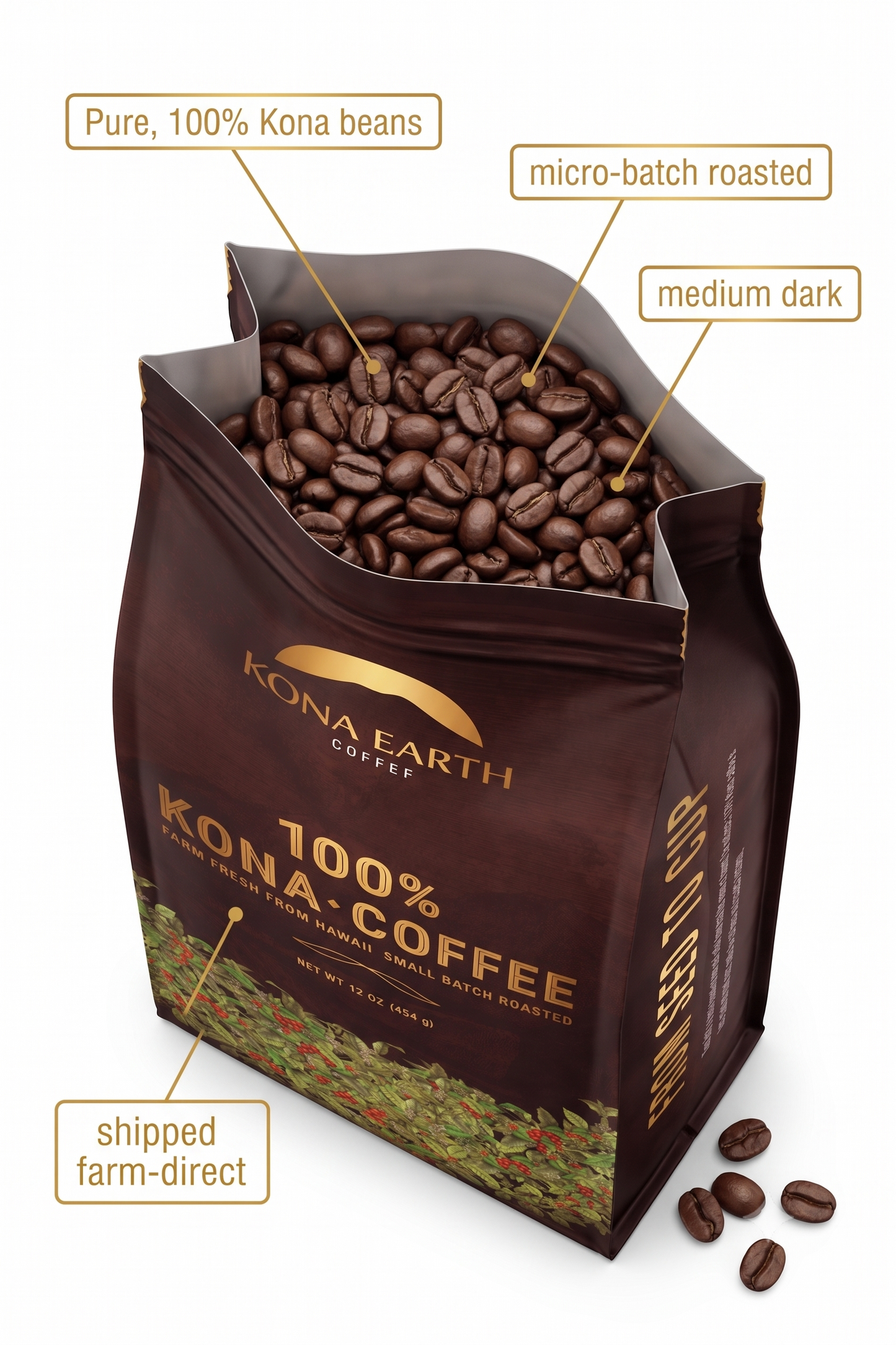 (12 oz) 100% KONA CLASSIC COFFEE