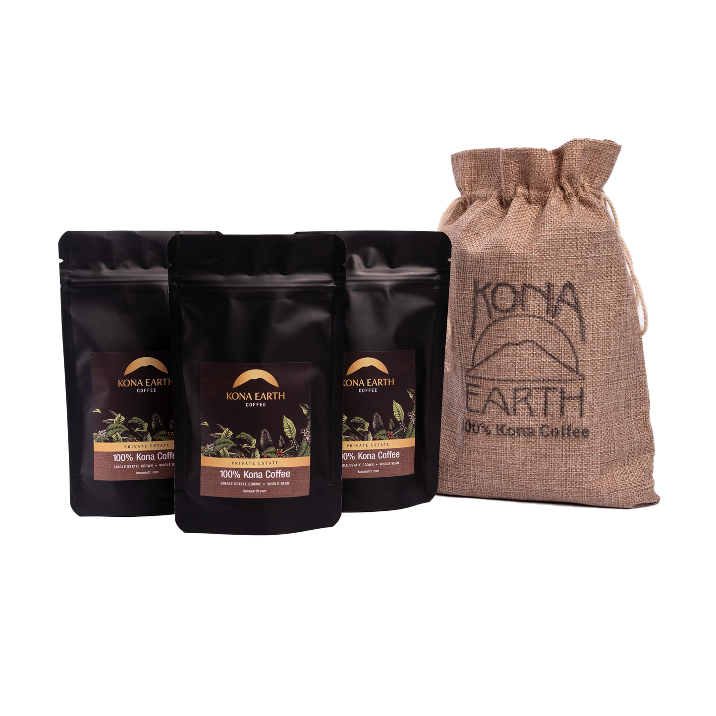 Kona coffee sampler