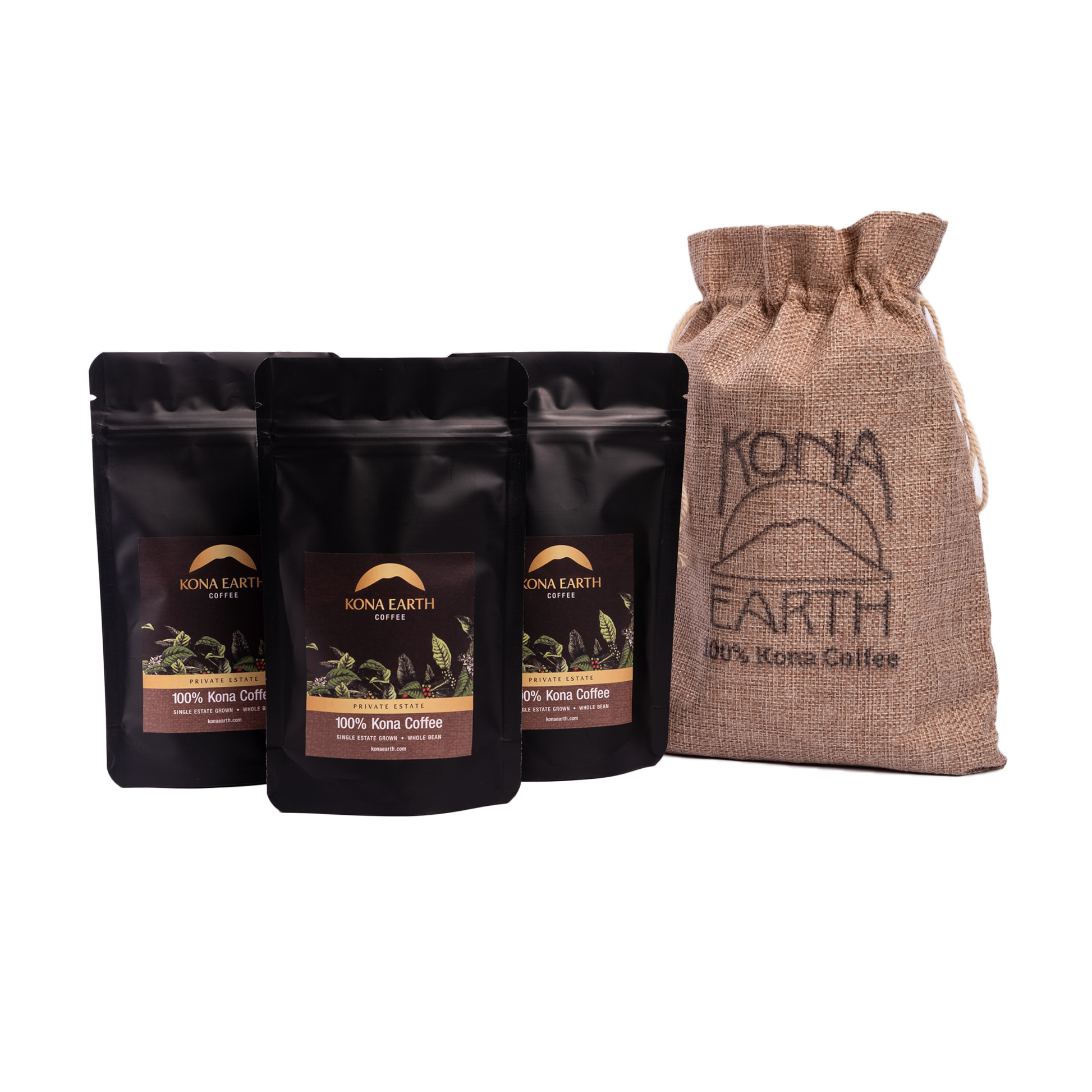 Kona coffee sampler