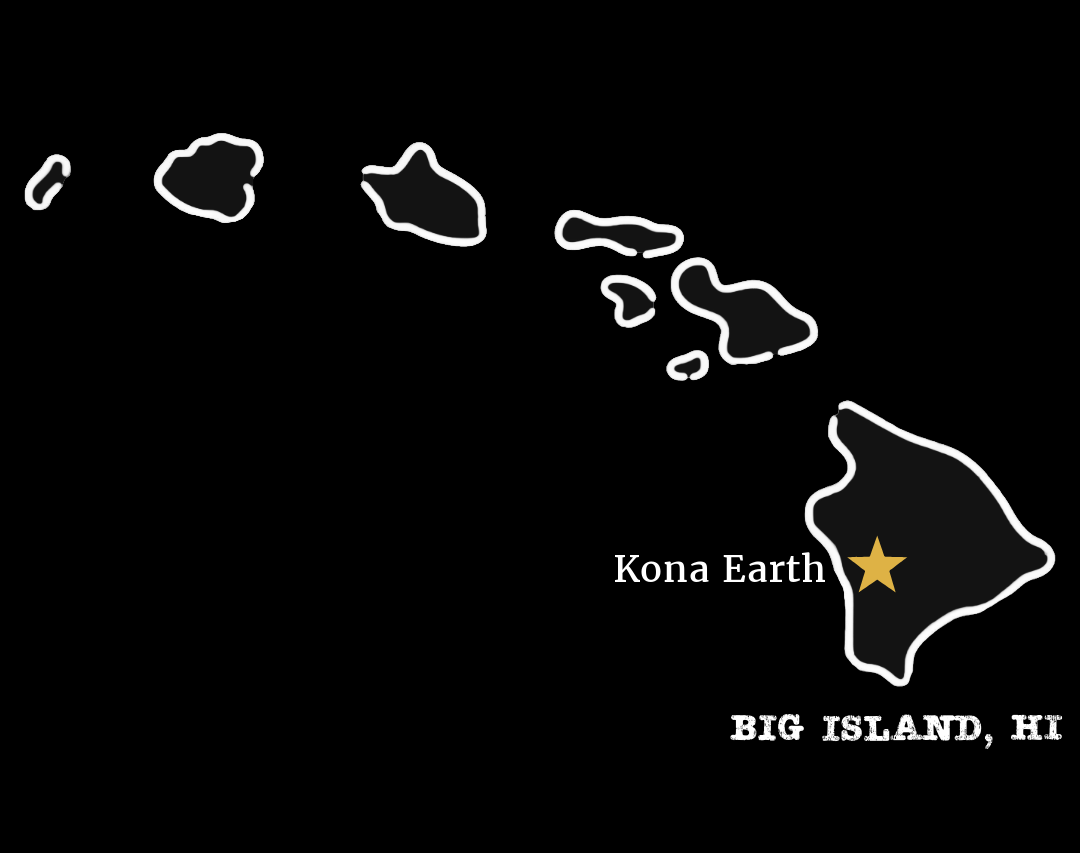 Kona Earth t-shirt back